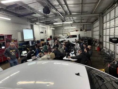 Comprehensive diesel training workshop with Diag Nation in March 2025 featuring hands-on diagnostics